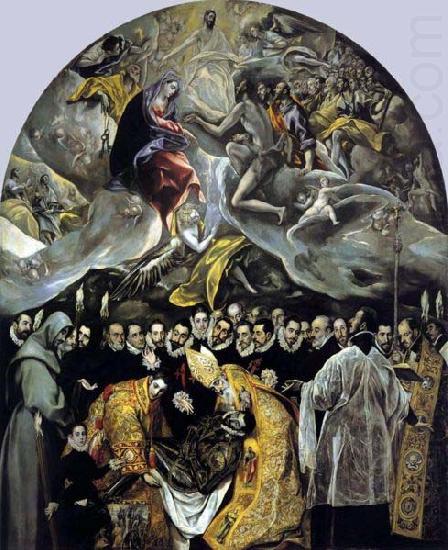 El Greco The Burial of the Count of Orgaz china oil painting image
